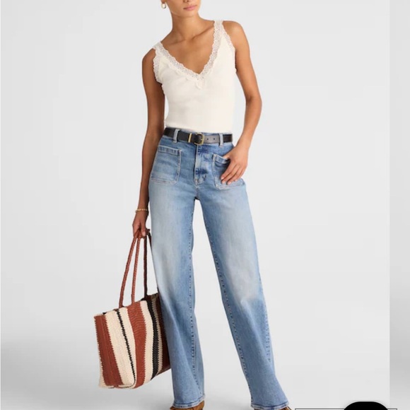 Madewell Denim - Madewell Emmett Wide Leg Jeans